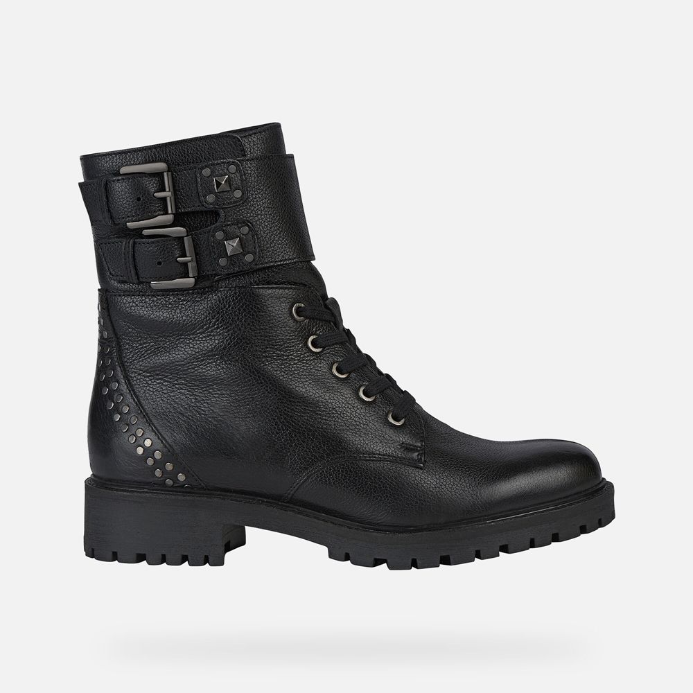 Geox Bayan Bot Siyah - Hoara - SNJ-715284